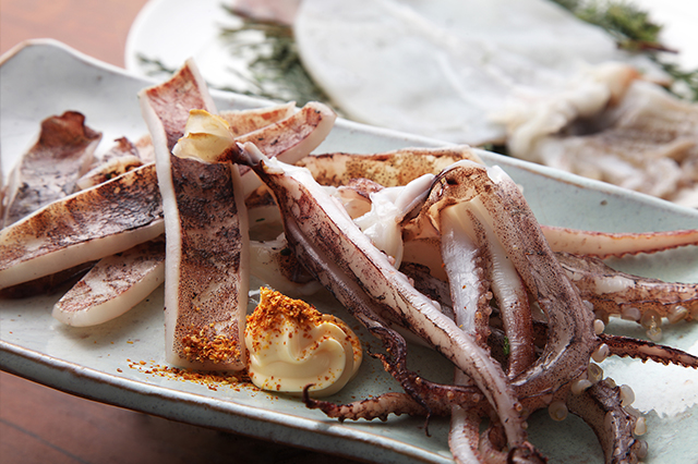 イカの一夜干し(900円)